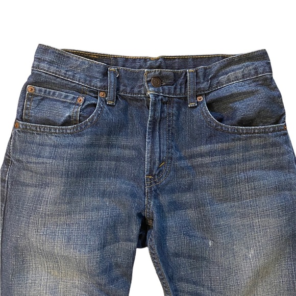 Levis Strauss & Co 505 Men’s Straight Leg Med Wash Jeans Blue Size 28 - Picture 4 of 15